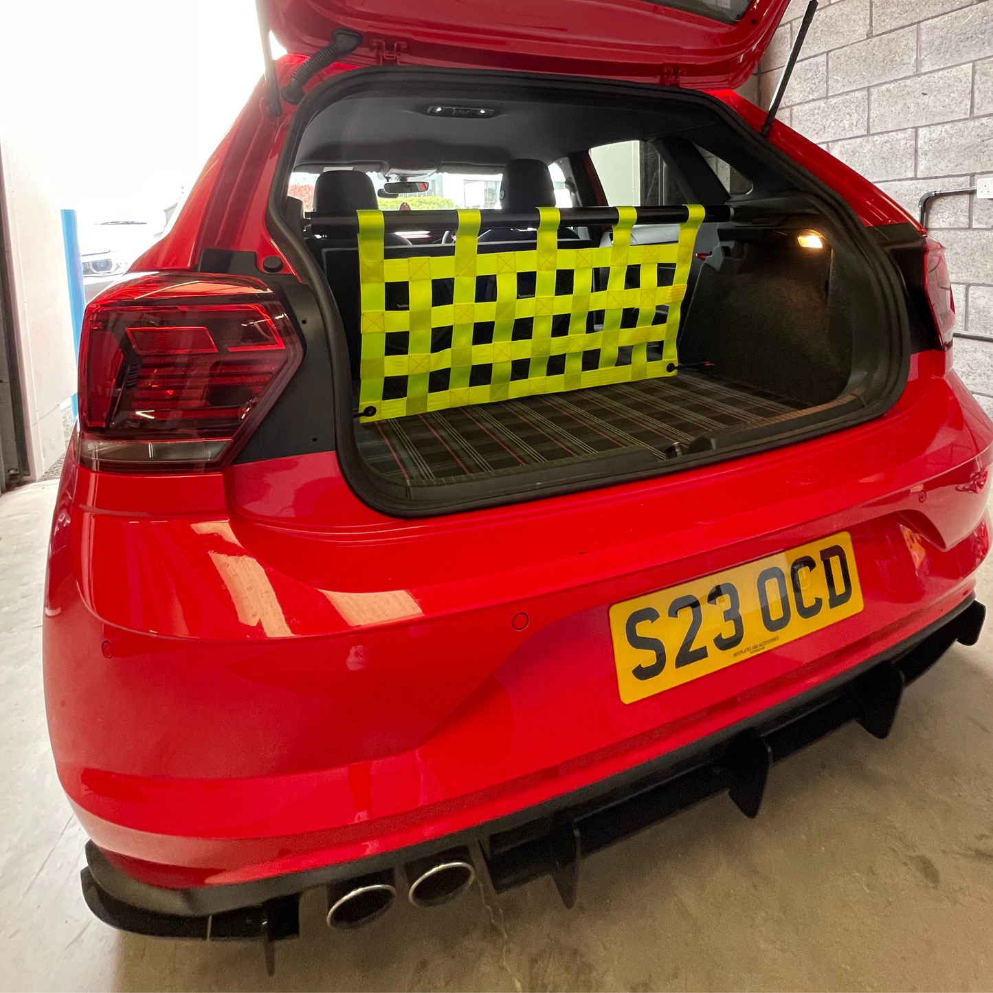 VW Polo Mk6 AW GTI Strut bar and Cargo net