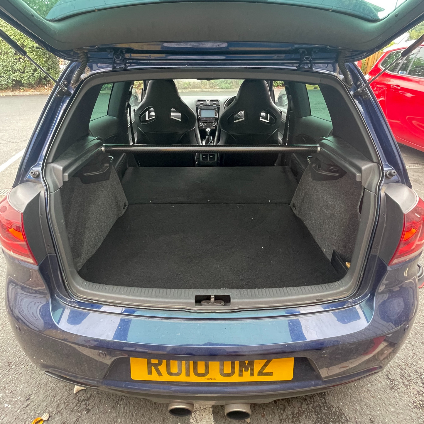 VW Golf Mk6 R GTI Rear seat delete