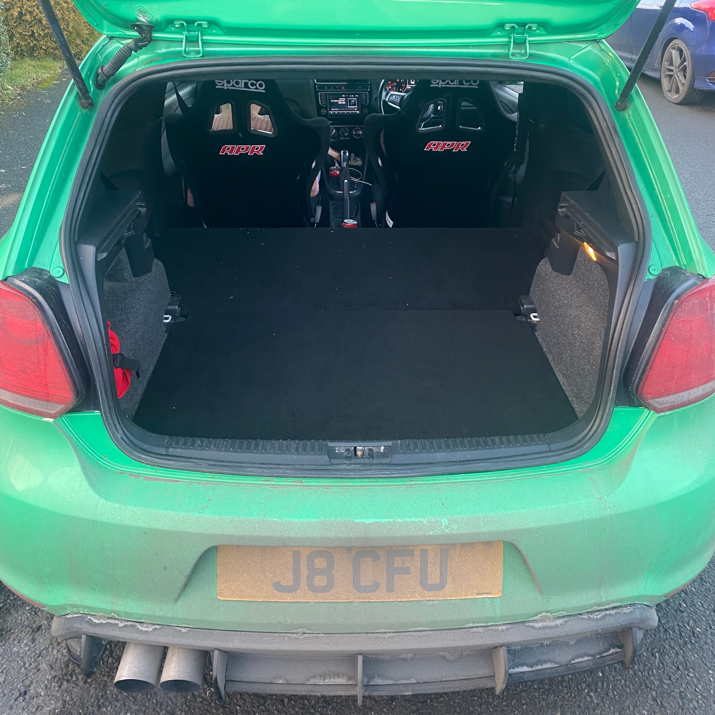 VW Polo Mk5 6C 6R GTI Rear seat delete